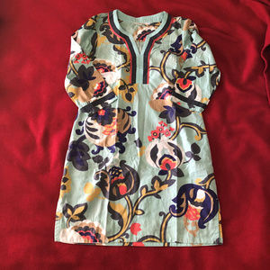 Boden cotton tunic swim cover up
